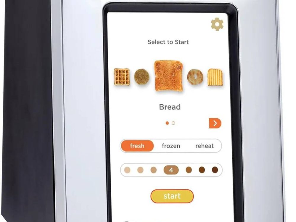 High-Speed Touchscreen Toaster