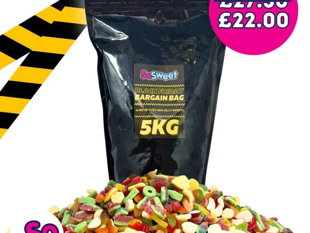 Black Friday BlG Bargain Pick’n’Mix Sweet Bag(5kg)