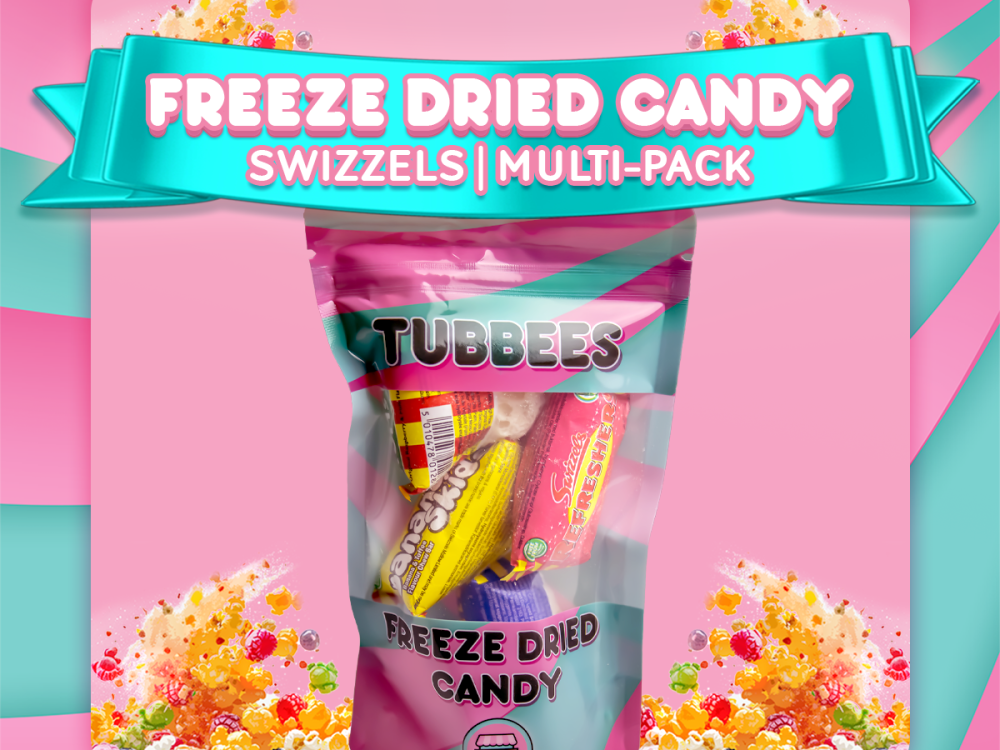 tubbees swizzels selection freeze dried candy