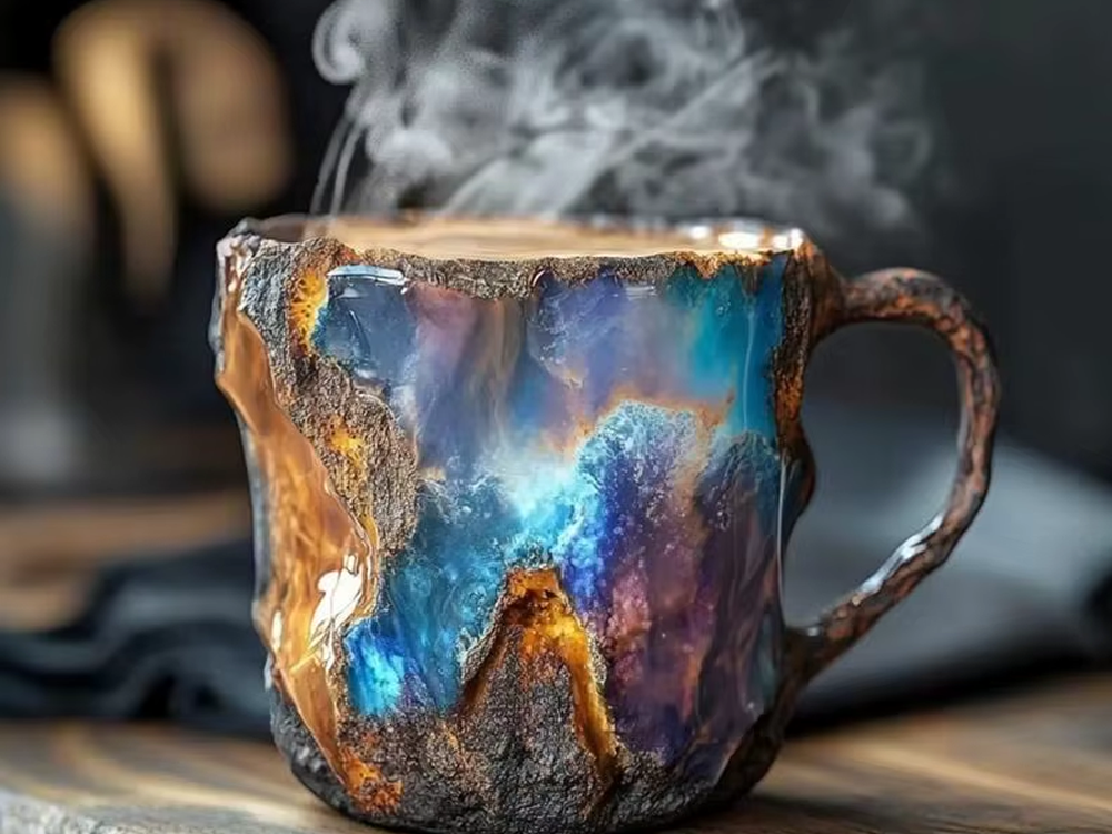 Mineral Crystal Coffee Mugs