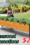 LIMITED TIME Heavy Duty Standing Garden Planters for Outdoor